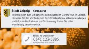 Coronavirus Informationen der Stadtverwaltung Leipzig: - 2G+ Regeln - Corona Bestimmungen im Detail - Testzentren & Impfmöglichkeiten