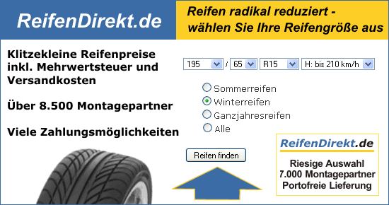 Pkw / Auto Reifen Leipzig:  Winterreifen & Autoreifen gnstig kaufen