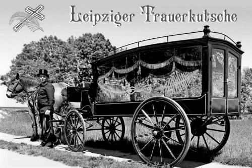 Bild: Trauerkutsche auf dem Südfriedhof in Leipzig mieten