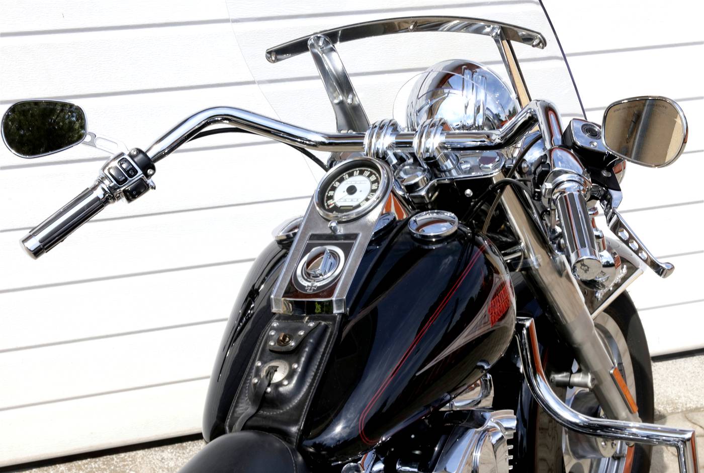 Bild-6: Harley Davidson Softail HERITAGE in Oldstyle Springer Optik