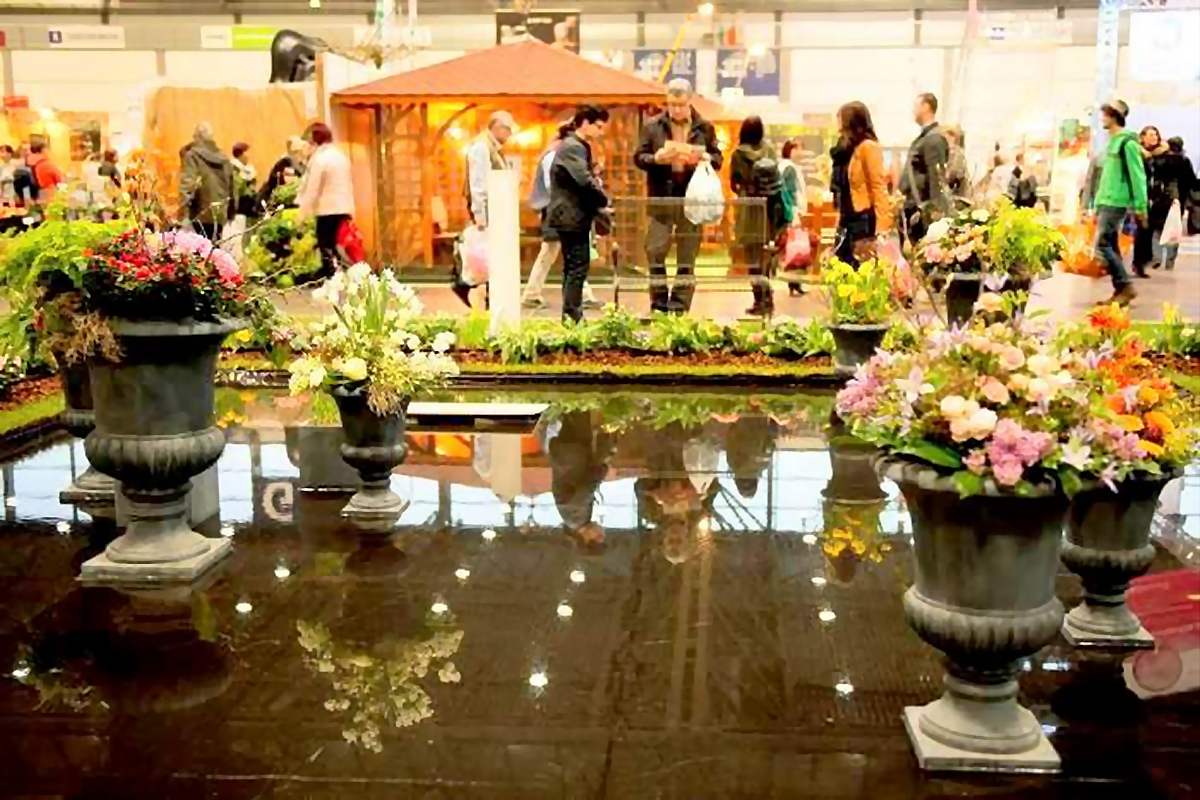 Gartenbaubetrieb aus Markkleeberg auf der Leipziger Haus-Garten-Freizeit Messe