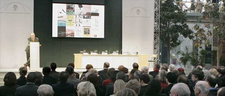 Foto: Buchmesse Leipzig Preisverleihung