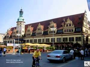 Altes Rathaus Leipzig in Sachsen