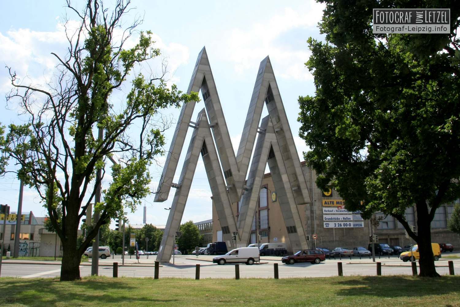 Alte Leipziger Technische Messe - Bild: Doppel-M für Mustermesse