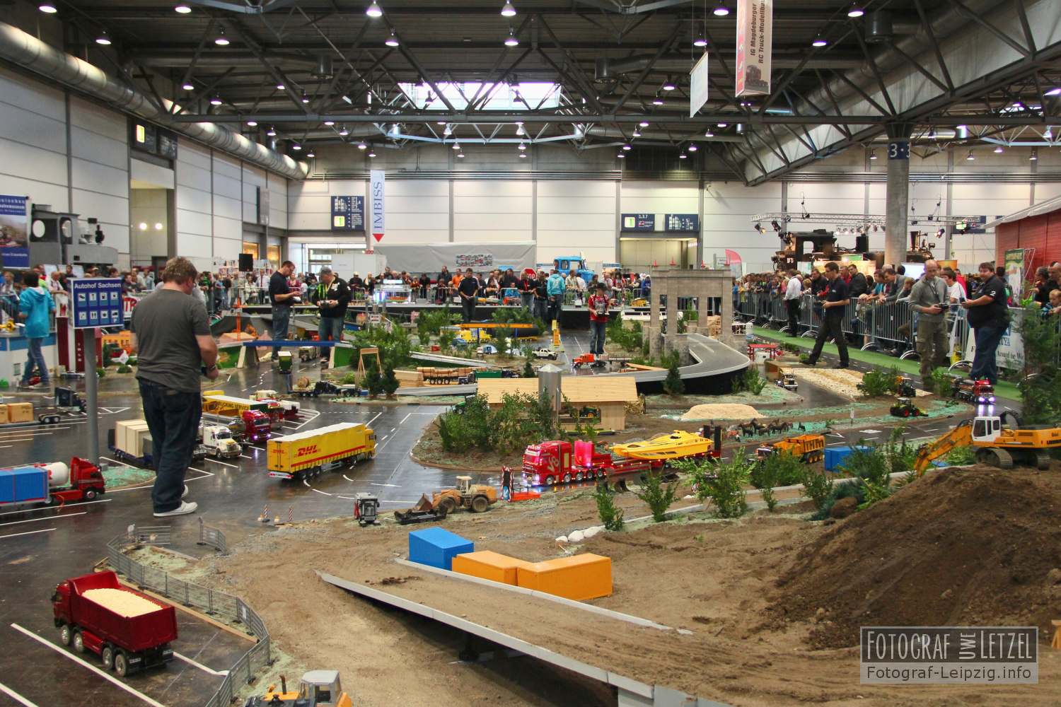 Modellauto Show auf der Modellbau Hobby Spiel Messe in Leipzig