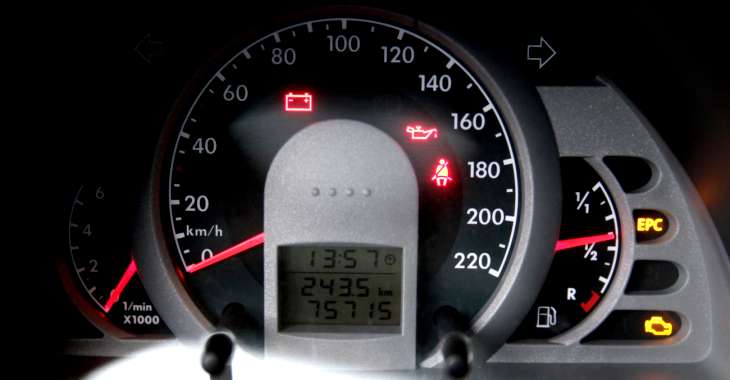 Tachometer Manipulation bei Gebrauchtwagen