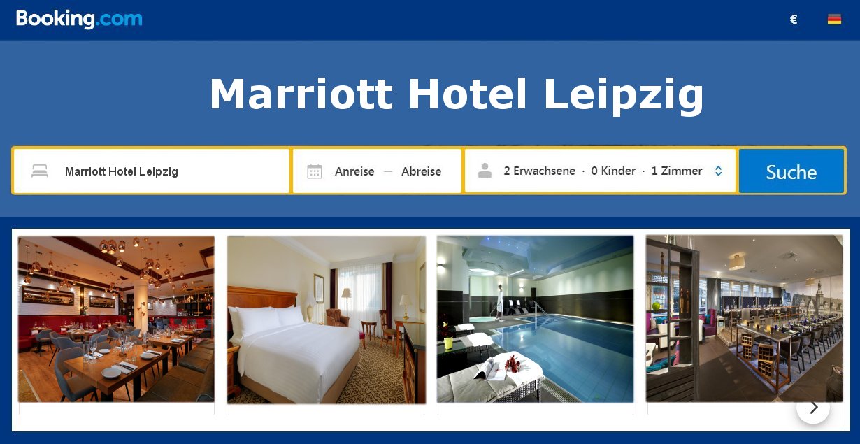 Hier Hotel Marriott Leipzig zum besten Preis buchen
