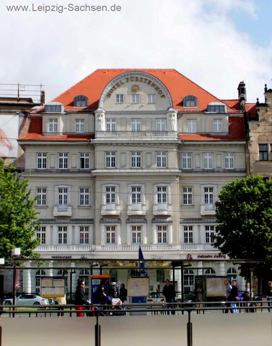 Bild: Hotel Frstenhof Leipzig (Frontansicht)