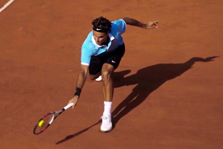 Tennissmeister Roger Federer 