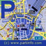 Leipzig Parkplatz Karten Verzeichnis von BMW / www.parkinfo.com