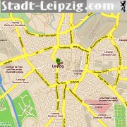 Leipzig Stadtplan Strassenkarten Citymap Stadtplane Fur Leipzig Umland Karten Sachsen