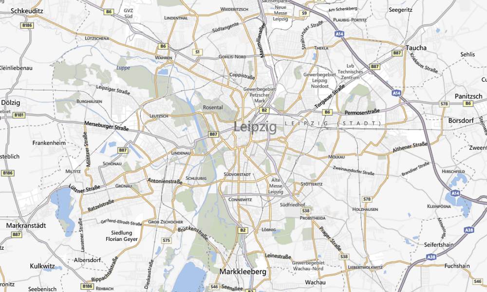 Karte Stadtteile Leipzig Wohnungsangebote