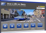 Leipzig Stadtbus und Straenbahn Fahrplan und LVB Streckennetz