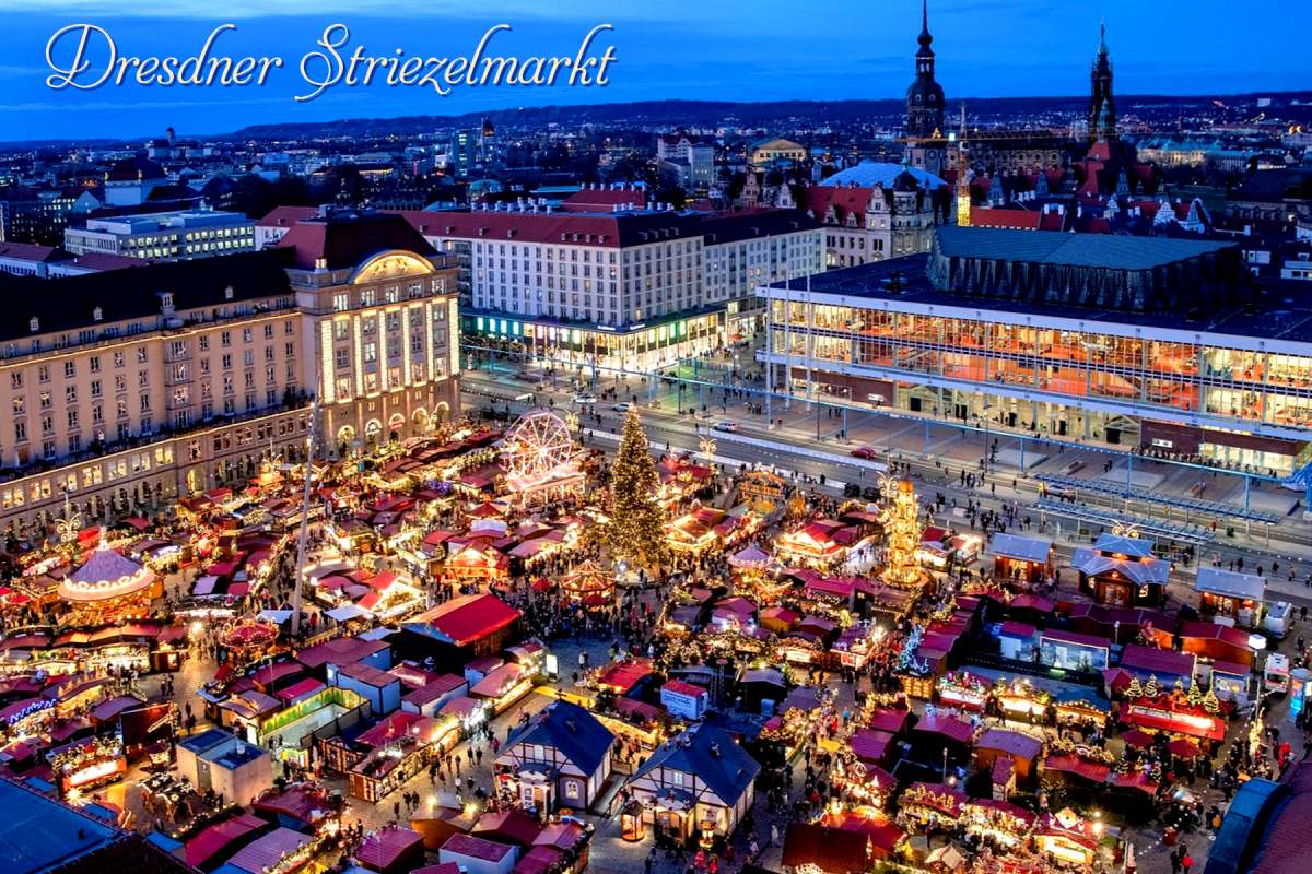 Strietzelmarkt Dresden - Grter Weihnachtsmarkt in Sachsen