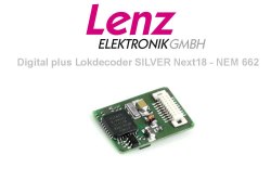 Lenz DCC Lokdecoder SILVER+ Next18 NEM 662