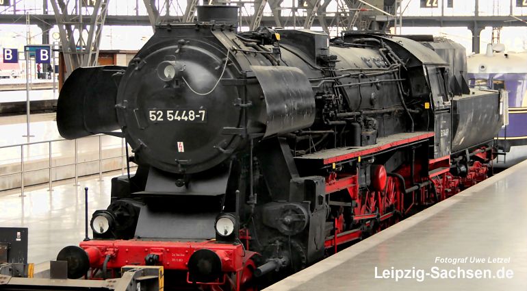 Reichsbahn Dampflok BR 52  52 5448-7 mit Altbaukessel 
