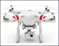 Kameradrohne DJI-Phantom-II-VISION+ V3.0 RTF Quadrokopter mit 3-Achs Gimbal und 14 MP Full HD Kamera