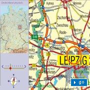 Leipzig Stadtplan Strassenkarten Citymap Stadtplane Fur Leipzig Umland Karten Sachsen