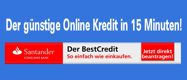 Günstige Online Bank Kredite vergleichen