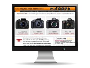 Internetprojekt Onlineshop Digitalkameras