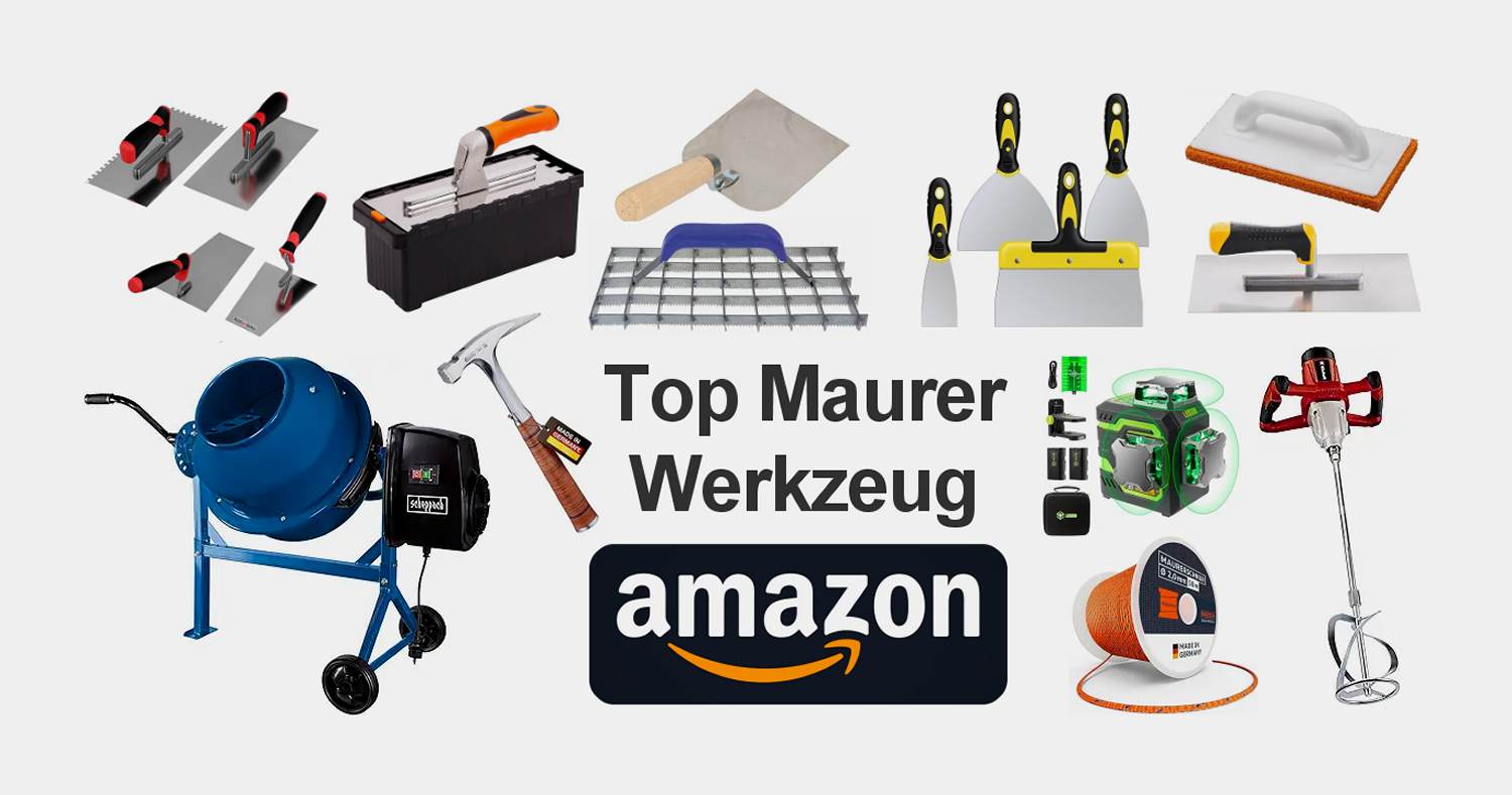 Finde passendes Maurerwerkzeug fr die Baustelle