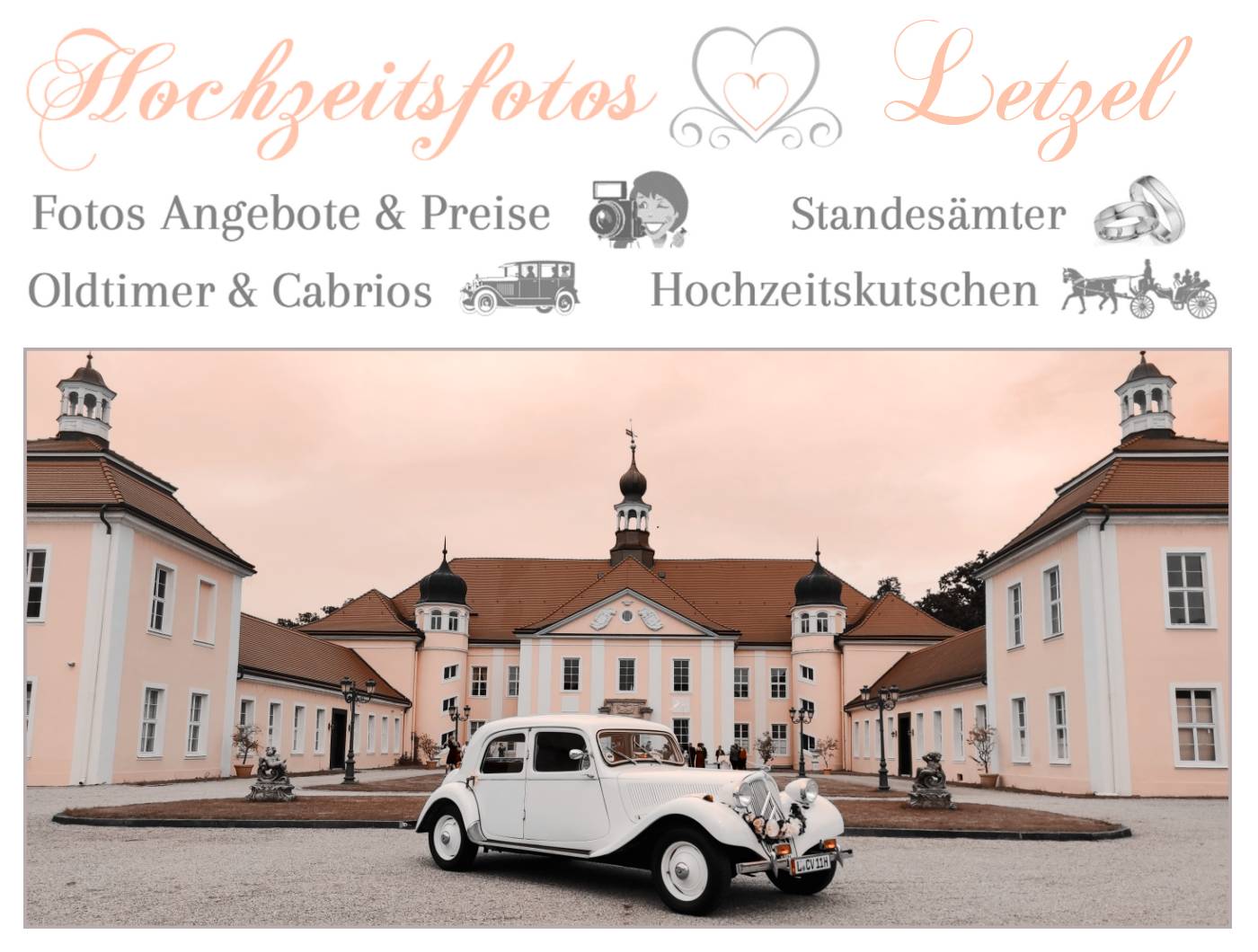 Hochzeitsfotograf Eilenburg und Schloss Hohenprienitz - Hochzeitsfotos Uwe Letzel
