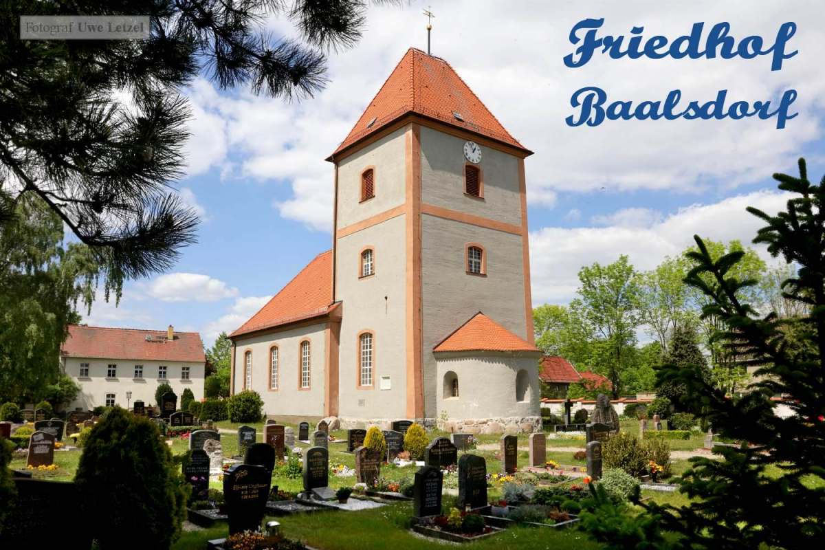 Bild: Friedhof Leipzig Baalsdorf