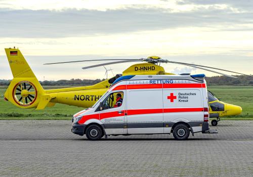 Rettungsdienst im Einsatz in Leipzig Liebertwolkwitz