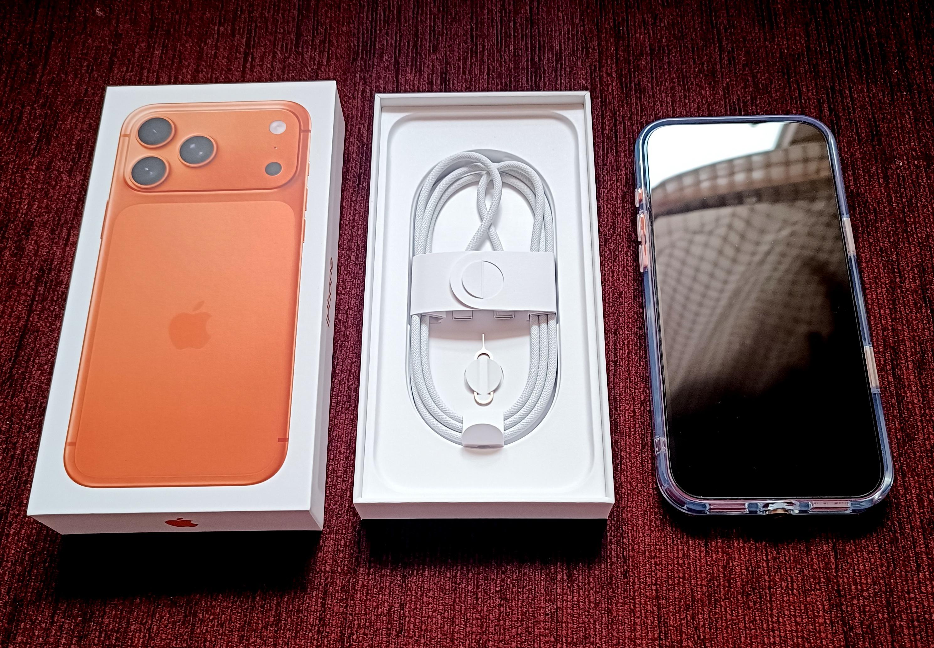 Apple iPhone 17 Pro Max in der beliebten Farbe Orange