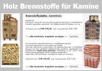 Holz Brennstoffe fr Kamine