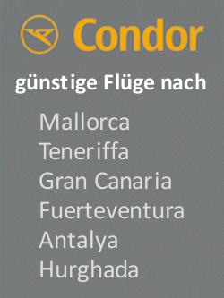 CONDOR - Billig Flug buchen