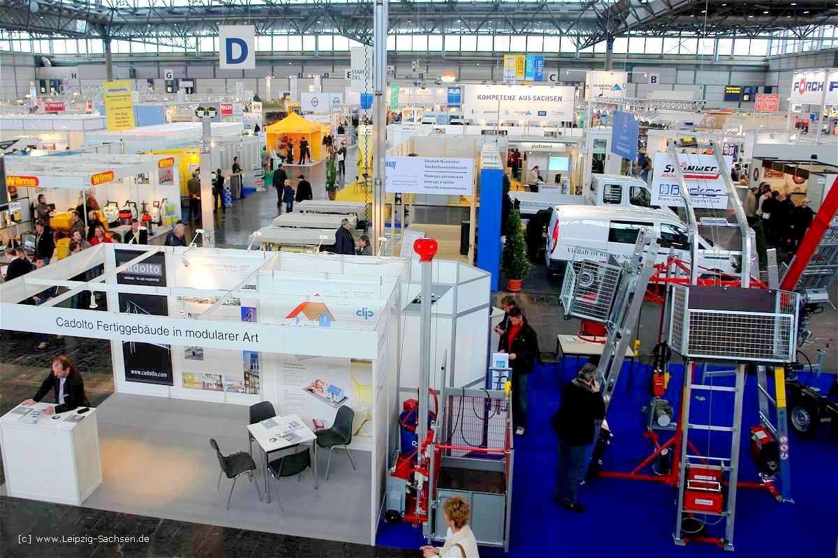 Eröffnung Baufachmesse in Leipzig