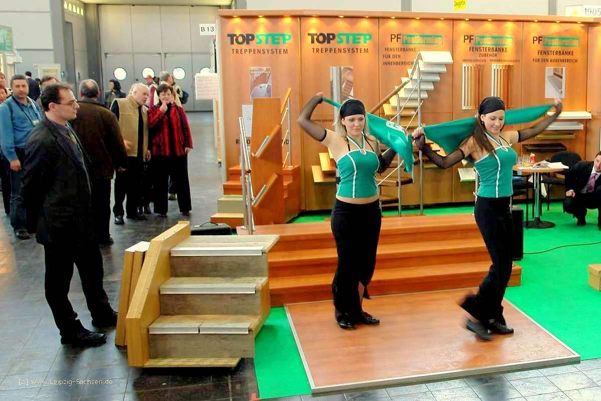 Aussteller auf der Baufachmesse Leipzig