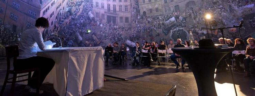 Buchlesung auf der Leipziger Messe