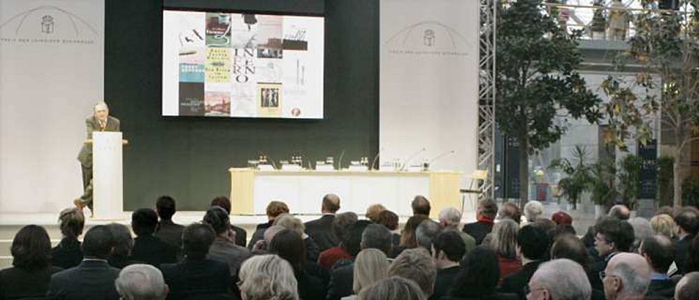 Foto: Buchmesse Leipzig Lesung und Preisverleihung