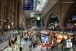 Foto: Leipzig Hauptbahnhof Promenaden