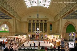 Foto: Hauptbahnhof Leipzig Eingangs-Portal