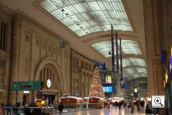 Foto: HBF Leipzig Hauptbahnhof Querbahnsteig