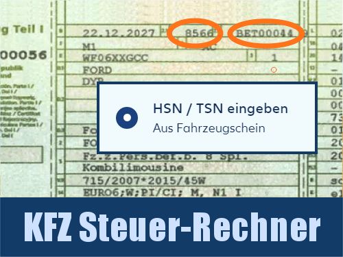 Ratgeber KFZ Steuer Berechnung