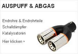 SPORT-AUSPUFF TUNING: Endrohre & Endrohrteile Schalldmpfer Katalysatoren