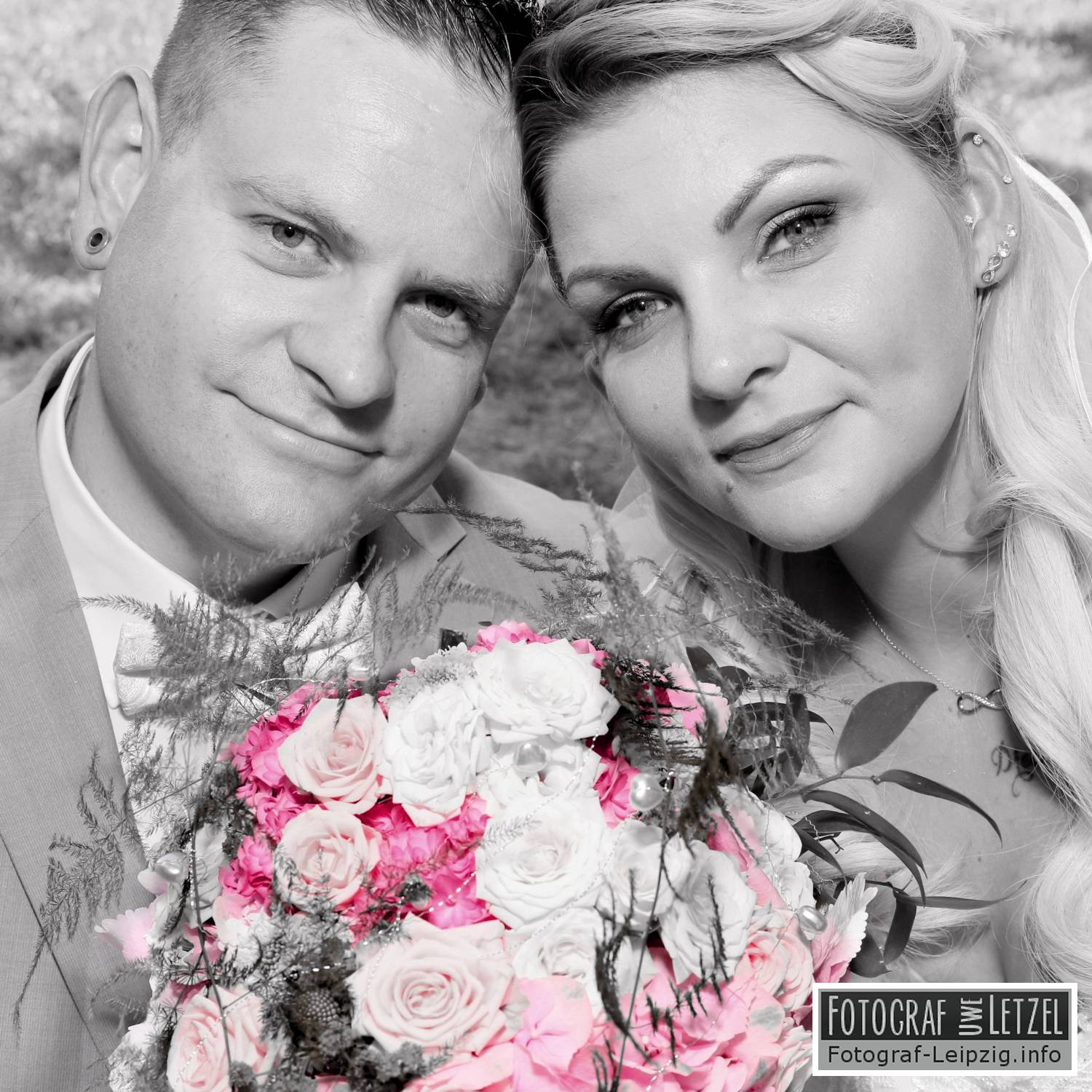 Foto: Traumhafte Brautpaar Hochzeitsfotos vom Fotograf Uwe Letzel