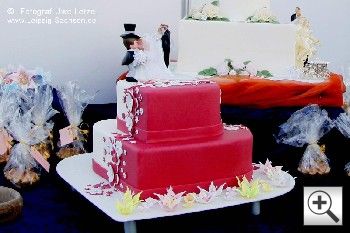 Lieferanten für Hochzeitstorten mit Brautpaar