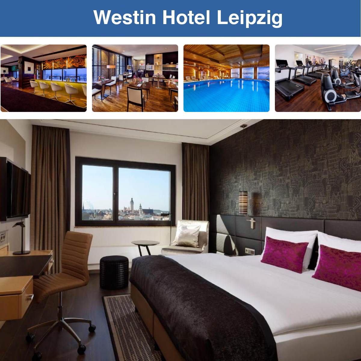 �bersicht Zimmerpreise - Hier Hotel Westin Leipzig zum besten Preis buchen