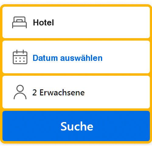 Buchungsformular Hotelauswahl Berlin