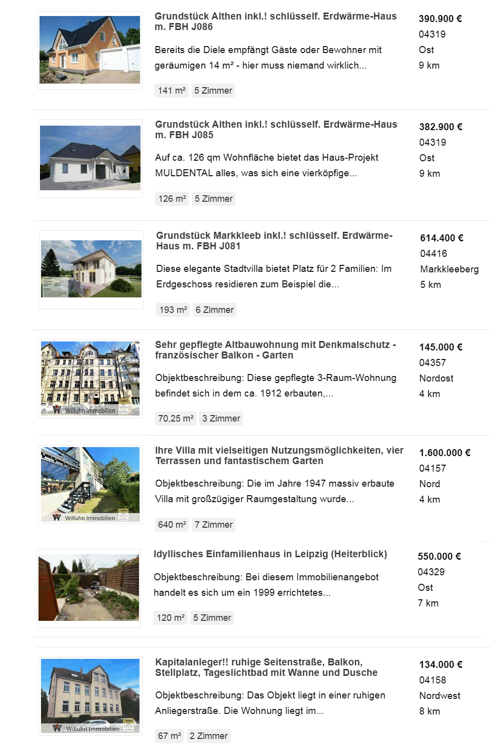 Haus Kauf Angebote Stadt Leipzig
