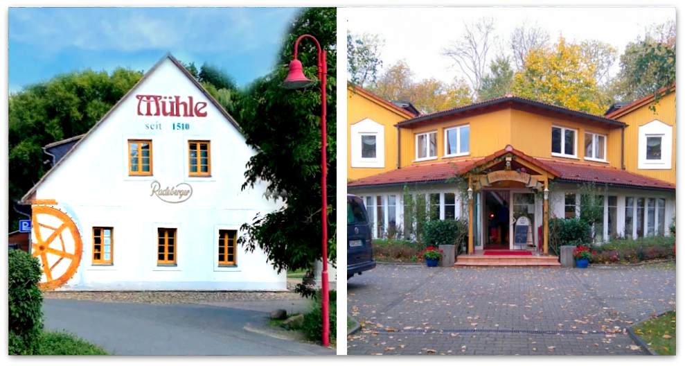 Foto: Restaurant M�hle Erdmannshain und Restaurant Rosengarten Naunhof
