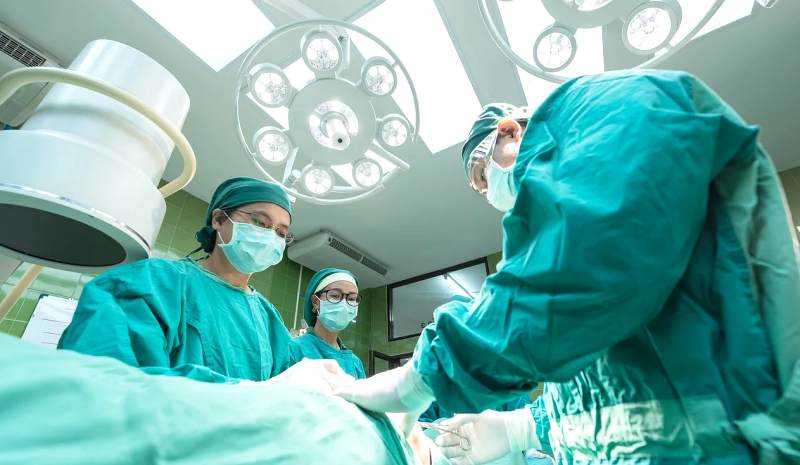 Foto: Corona Operationen - OP Saal
