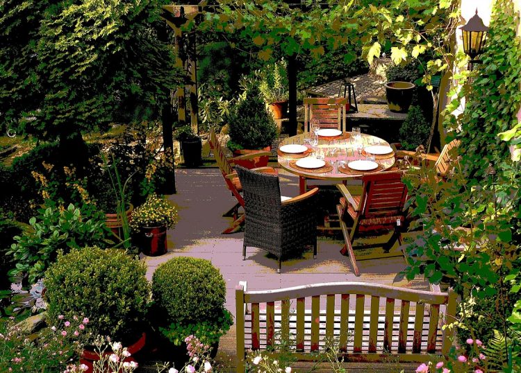 mediterrane Gartenbepflanzung