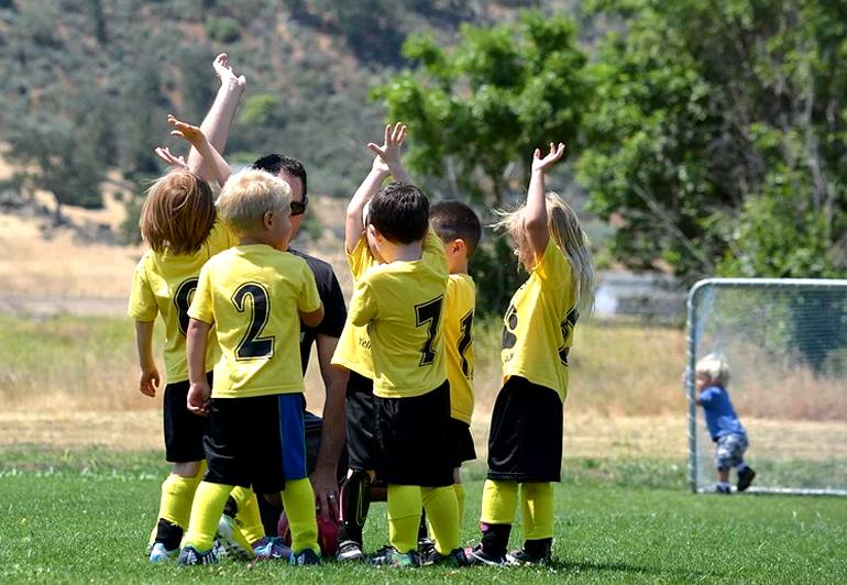 Kindersport Fussball in Leipzig