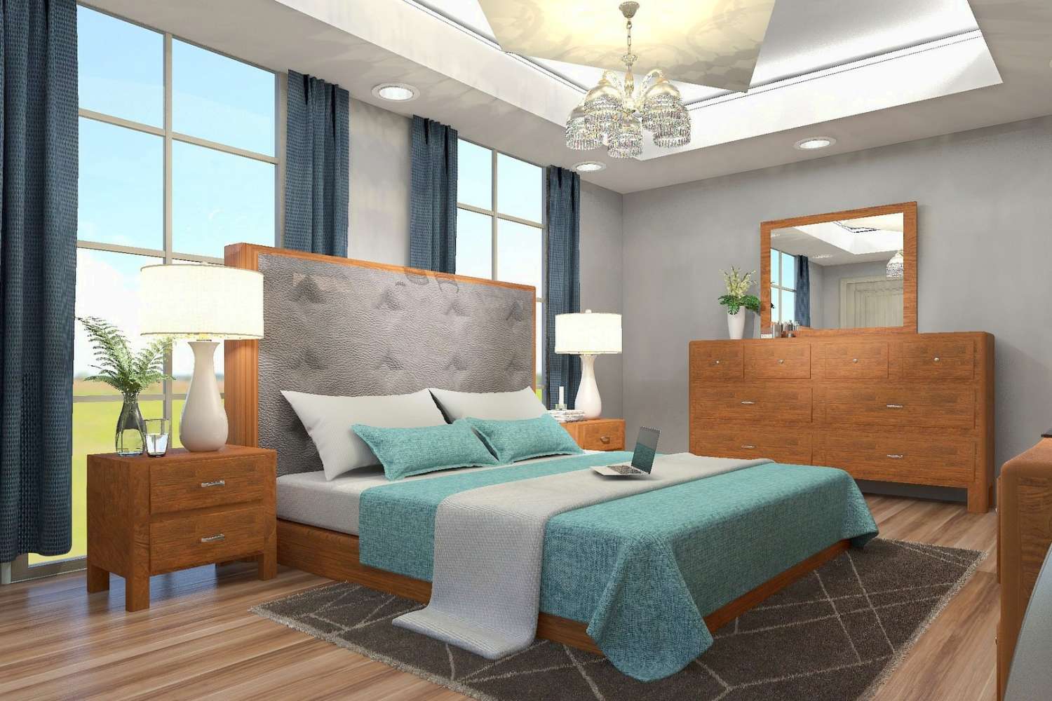 Foto: Modernes Schlafzimmer